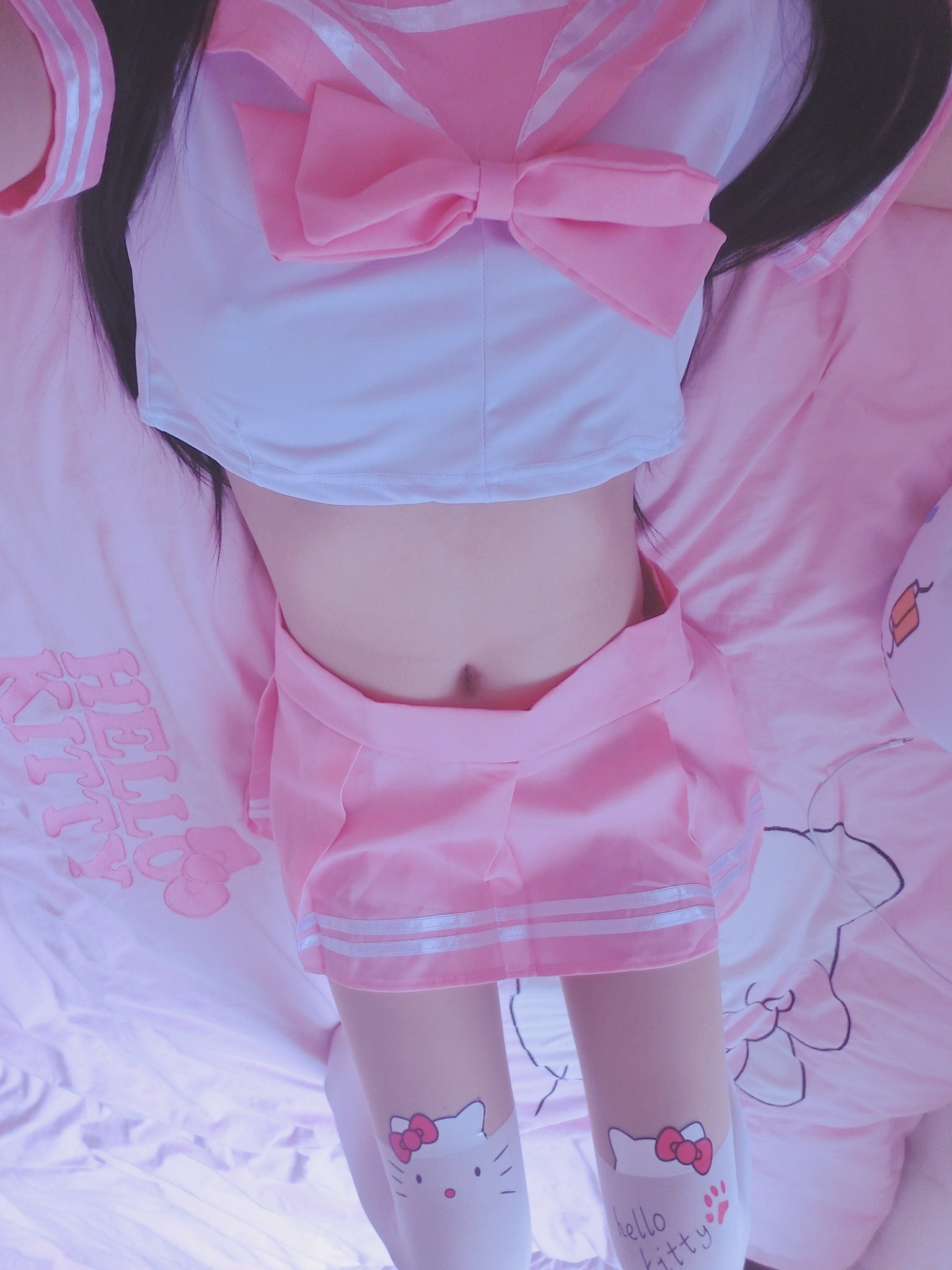 萌百醬--JK學生制服(粉)