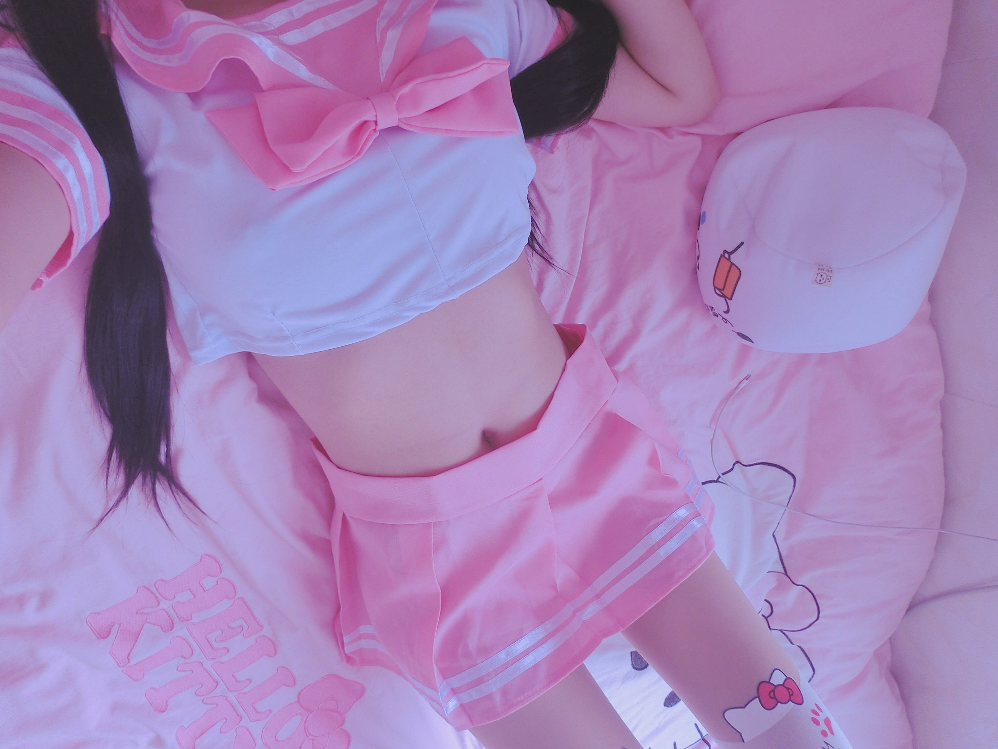 萌百醬--JK學生制服(粉)