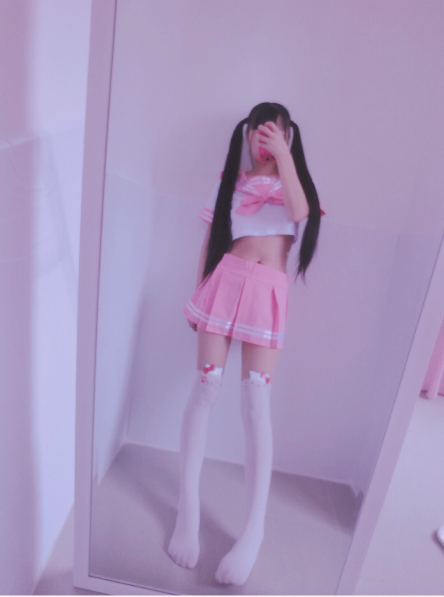 萌百醬--JK學生制服(粉)