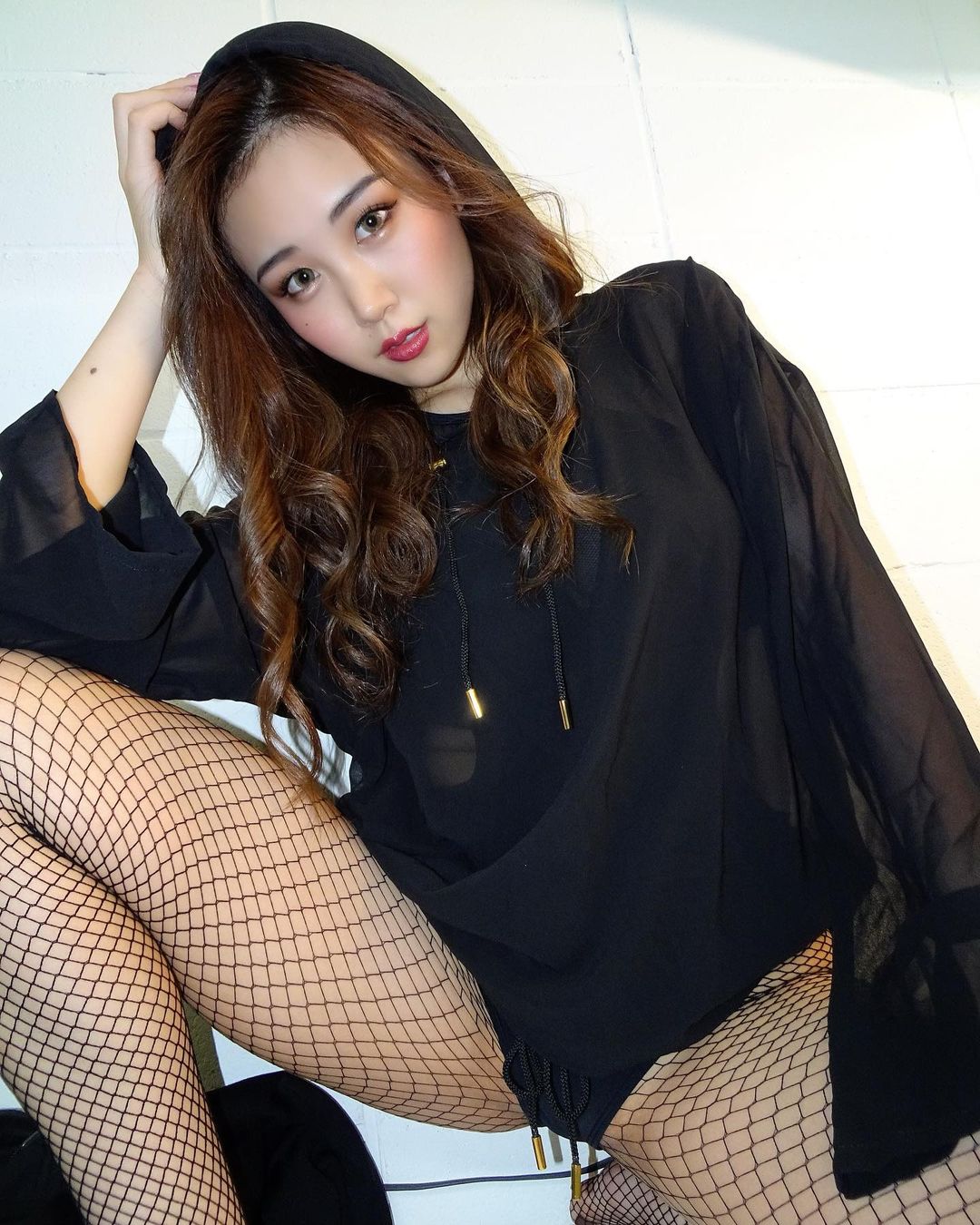 楚楚動(dòng)人的妹子眼睛水汪汪的