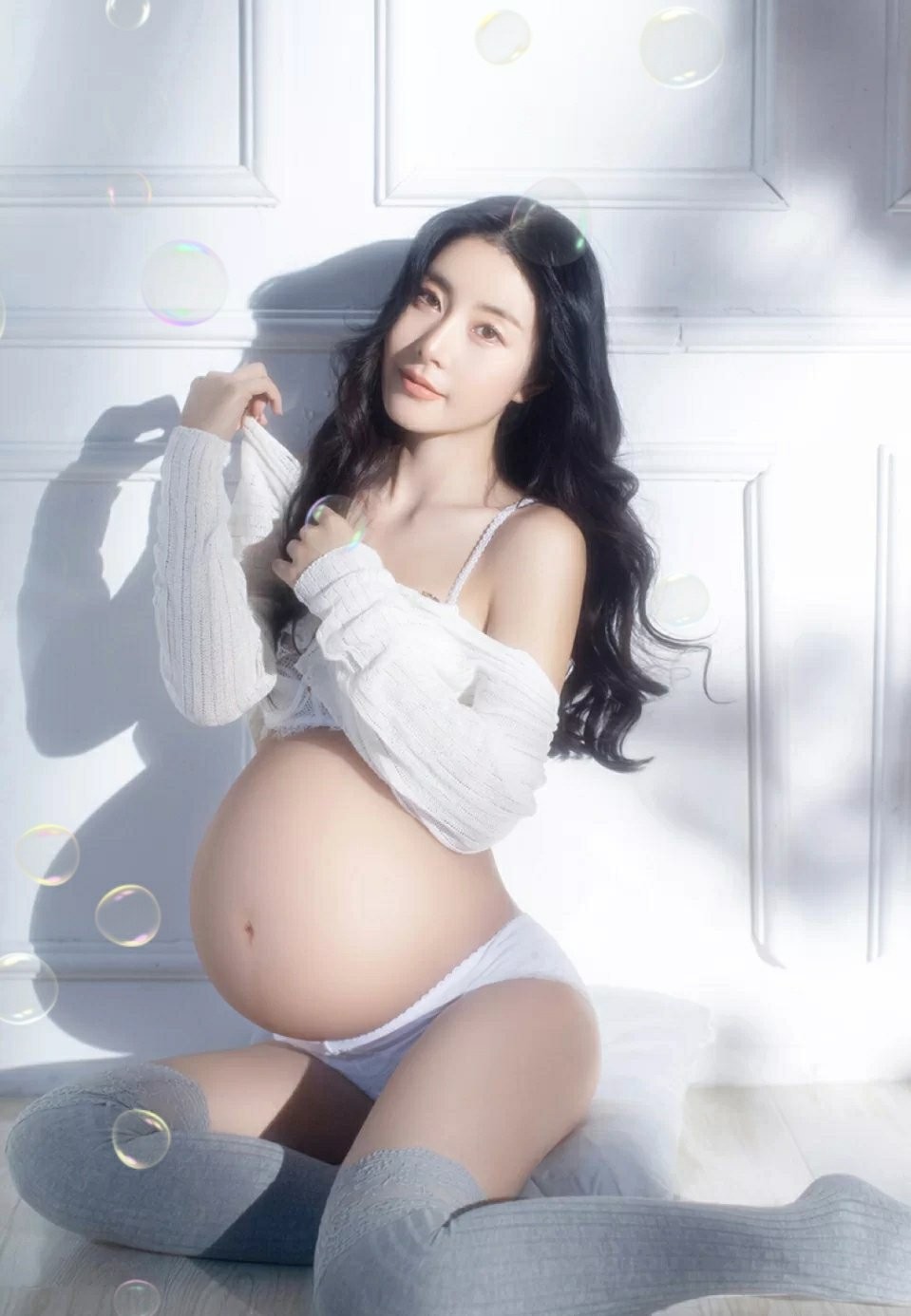 國產孕婦美圖分享 純美圖不露點 二