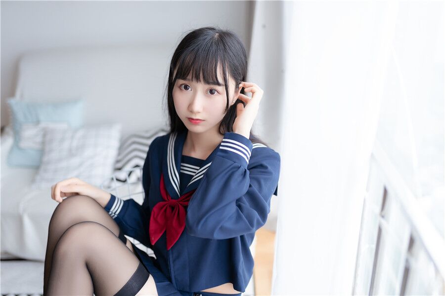水手裝 黑絲小姐姐寫真