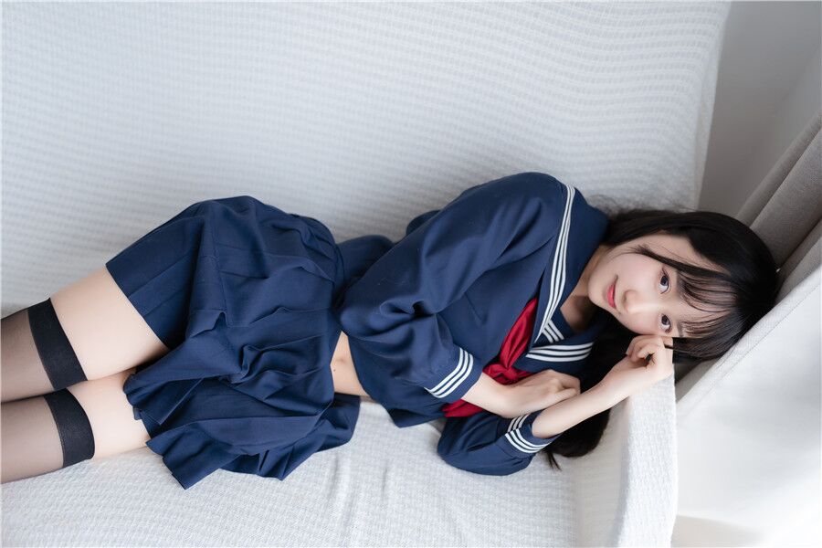 水手裝 黑絲小姐姐寫真