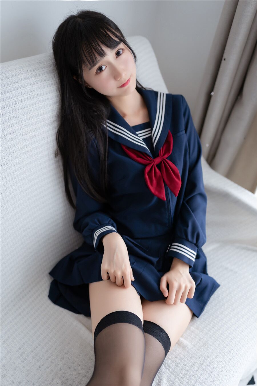 水手裝 黑絲小姐姐寫真