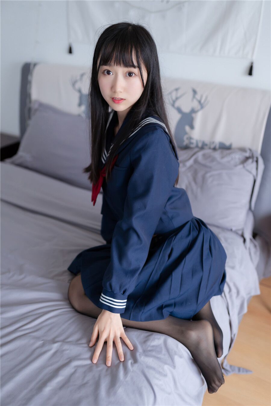 水手裝 黑絲小姐姐寫真