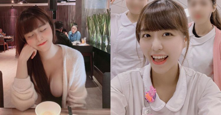 肉欲充滿！清純素人護(hù)理師大秀超巨雙球＋性感美臀太誘人：好想去看病_李佩瑾