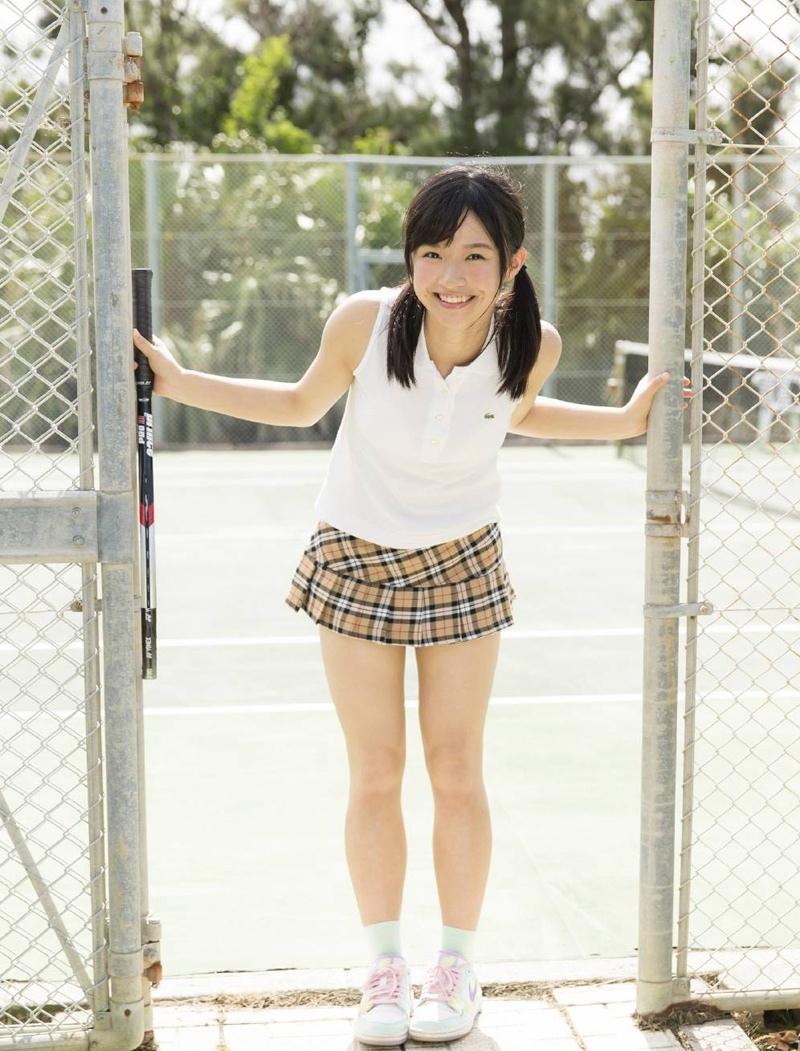萌妹子百川晴香活力網球時尚寫真