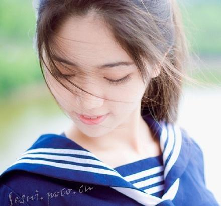 清純學生裝美女意境唯美寫真