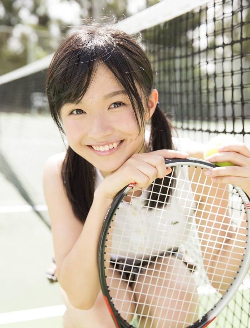 萌妹子百川晴香活力網球時尚寫真