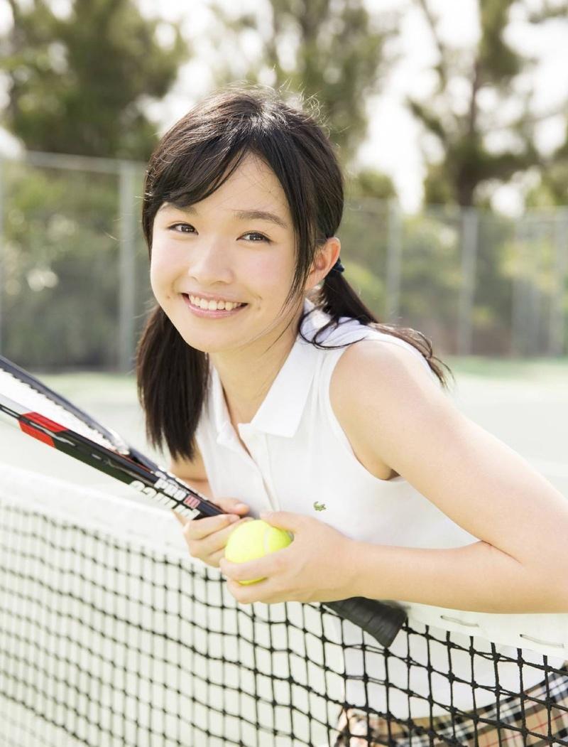 萌妹子百川晴香活力網球時尚寫真