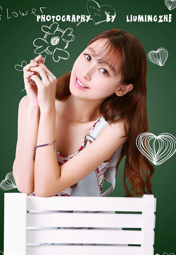 清純學(xué)生妹小清新美女圖片寫真