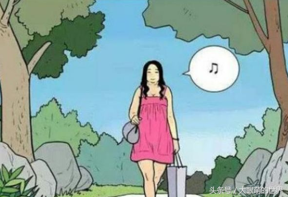 搞笑漫畫：只要泡變美泉水，丑女立馬變美女