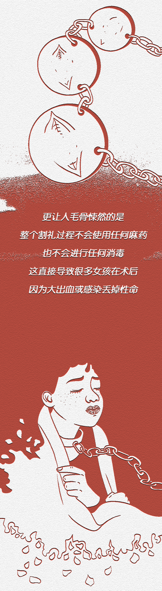 “割禮”,毫無人性,是對女性慘絕人寰的殘害