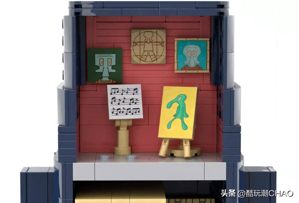 又一情懷MOC！樂(lè)高IDEAS作品《海綿寶寶—比基尼海灘》獲萬(wàn)票支持