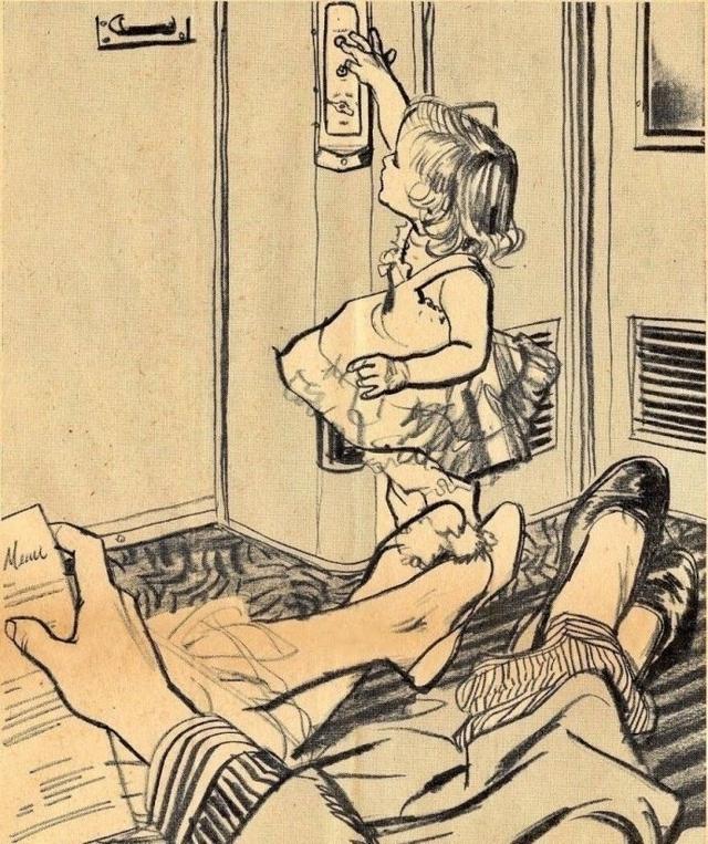 看這些速寫(xiě)作品，他是一位真正的線條繪畫(huà)大師
