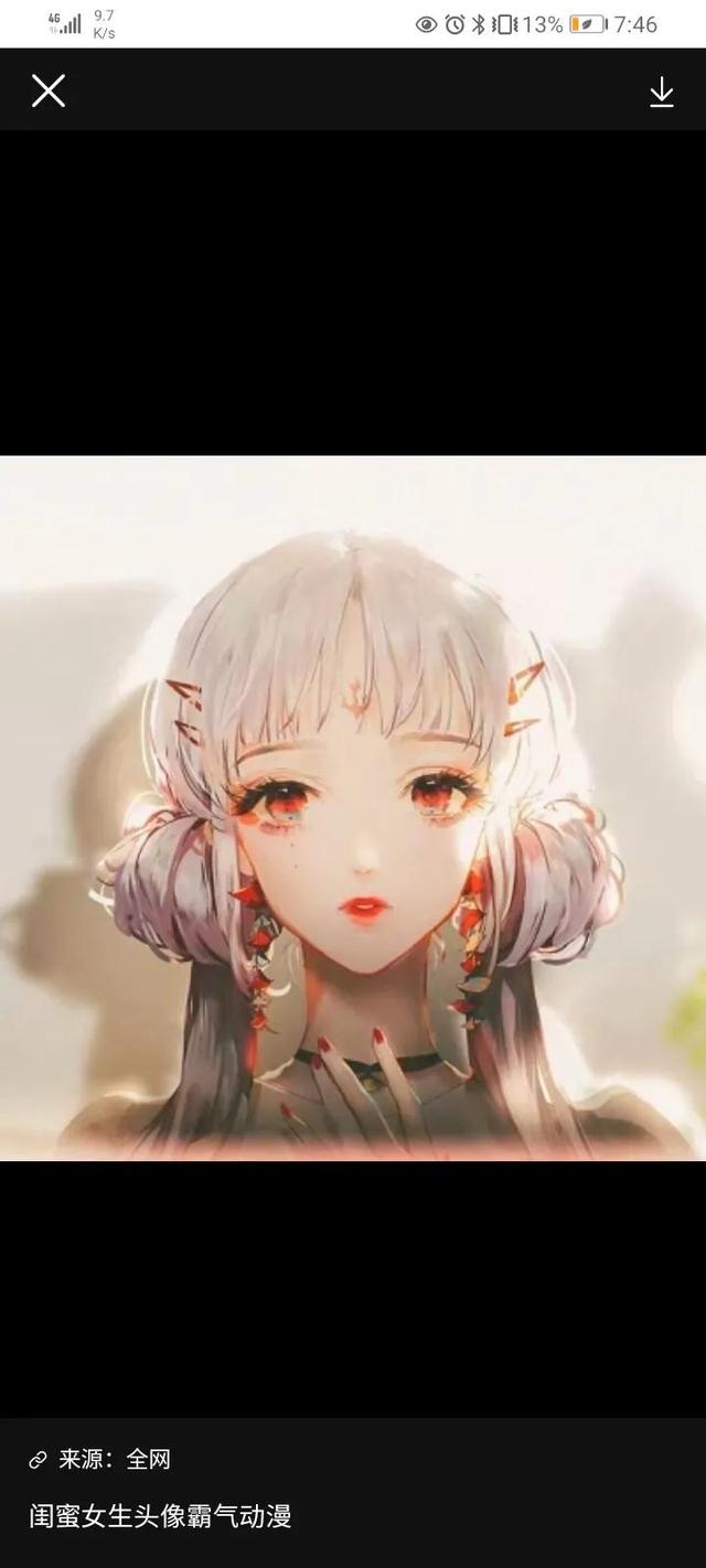 霸氣女生頭像（動漫）