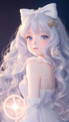 美女蘿莉(超可愛的蘿莉美少女AI繪畫)