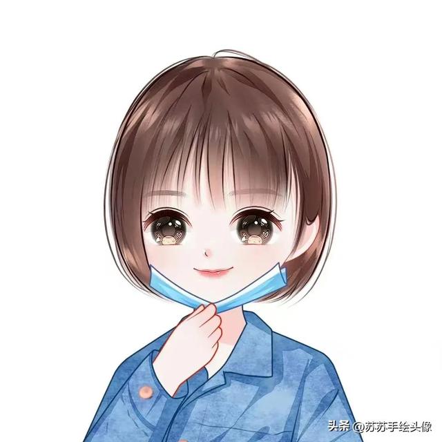 換個頭像吧，呆萌可愛的女生卡通頭像，減齡又時尚 太受歡迎了