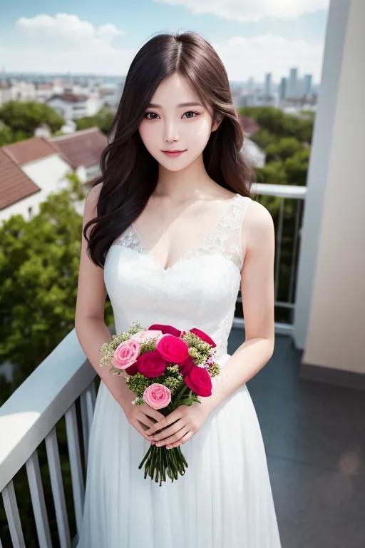 [美女圖片]仙氣飄飄的白衣少女