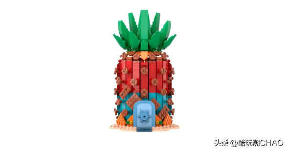 又一情懷MOC！樂(lè)高IDEAS作品《海綿寶寶—比基尼海灘》獲萬(wàn)票支持