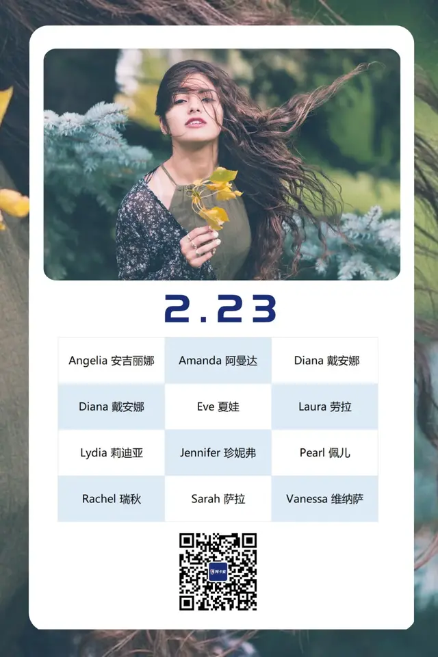 好聽(tīng)的英文名字女生(這12個(gè)最美英文名哪一個(gè)是你的“心頭好”？)