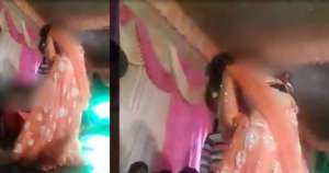 美女中彈(印度美女舞者婚禮表演時突遭兩男子槍擊 下巴中彈送醫)
