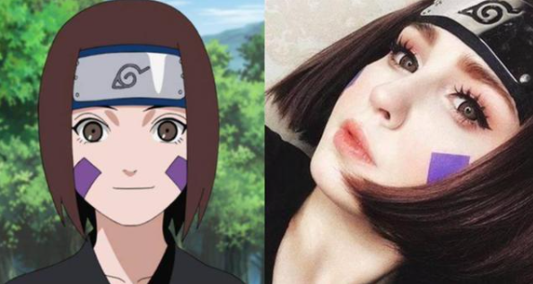 我心中的火影忍者5大美女COS,雛田妹子萌萌噠,可惜沒有綱手