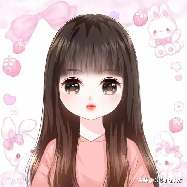 換個頭像吧，呆萌可愛的女生卡通頭像，減齡又時尚 太受歡迎了