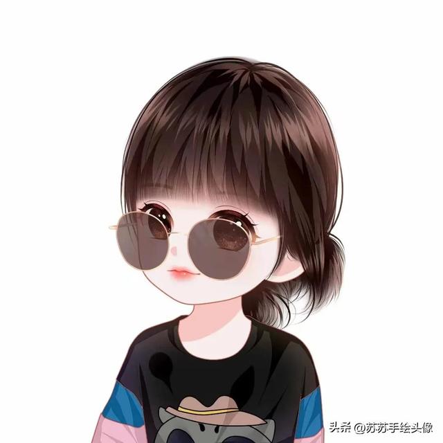 換個頭像吧，呆萌可愛的女生卡通頭像，減齡又時尚 太受歡迎了