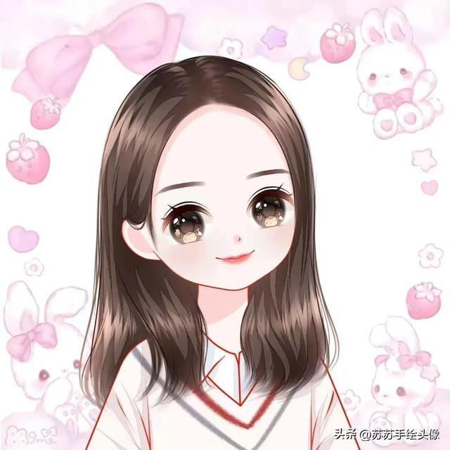 換個頭像吧，呆萌可愛的女生卡通頭像，減齡又時尚 太受歡迎了