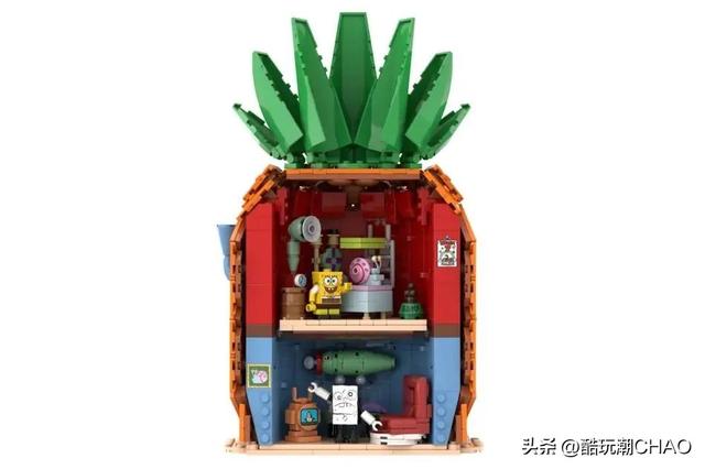 又一情懷MOC！樂(lè)高IDEAS作品《海綿寶寶—比基尼海灘》獲萬(wàn)票支持
