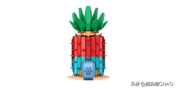 又一情懷MOC！樂(lè)高IDEAS作品《海綿寶寶—比基尼海灘》獲萬(wàn)票支持