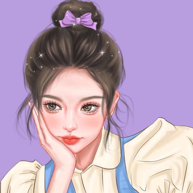 超級美麗可愛的女生頭像、閨蜜頭像