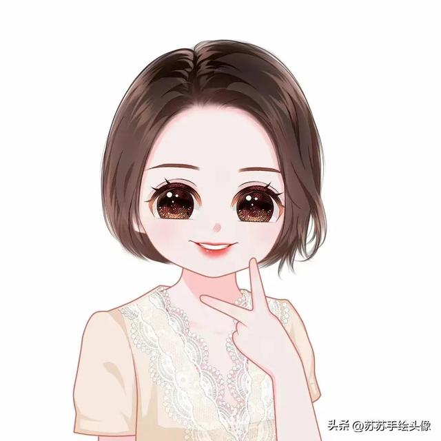 換個頭像吧，呆萌可愛的女生卡通頭像，減齡又時尚 太受歡迎了