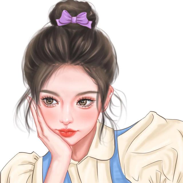 超級美麗可愛的女生頭像、閨蜜頭像