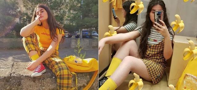 這個女生也太“黃”了吧?。?！