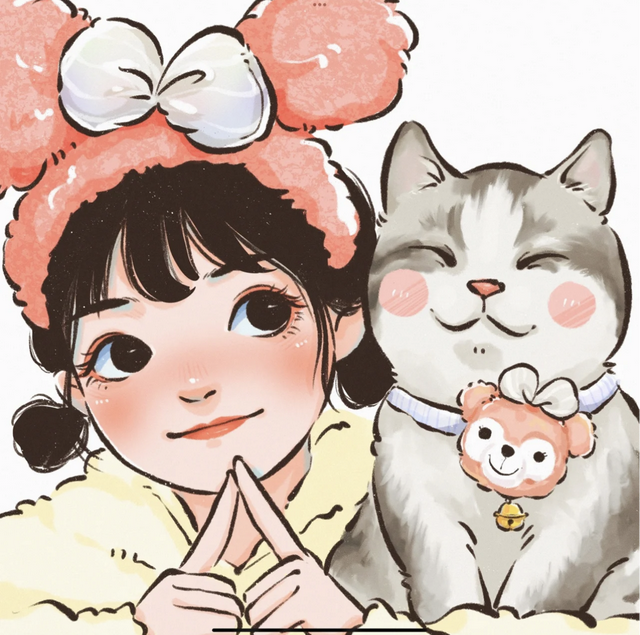 超級可愛治愈的女生頭像，入股不虧啊