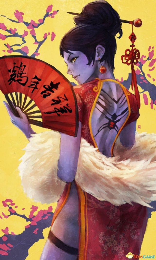 《守望先鋒》同人美圖欣賞 美女英雄露胸性感撩人