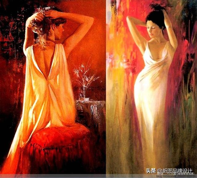 美國藝術家Howard.Rogers人體繪畫，自然又優美，含蓄又不失性感