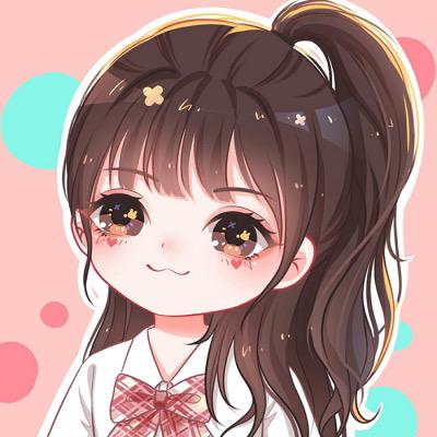 超可愛的卡通動(dòng)漫女生頭像、閨蜜頭像