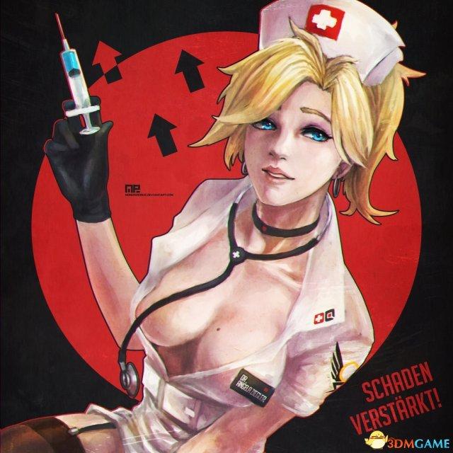 《守望先鋒》同人美圖欣賞 美女英雄露胸性感撩人
