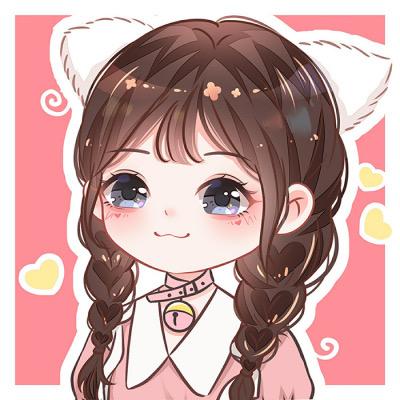 超可愛的卡通動(dòng)漫女生頭像、閨蜜頭像