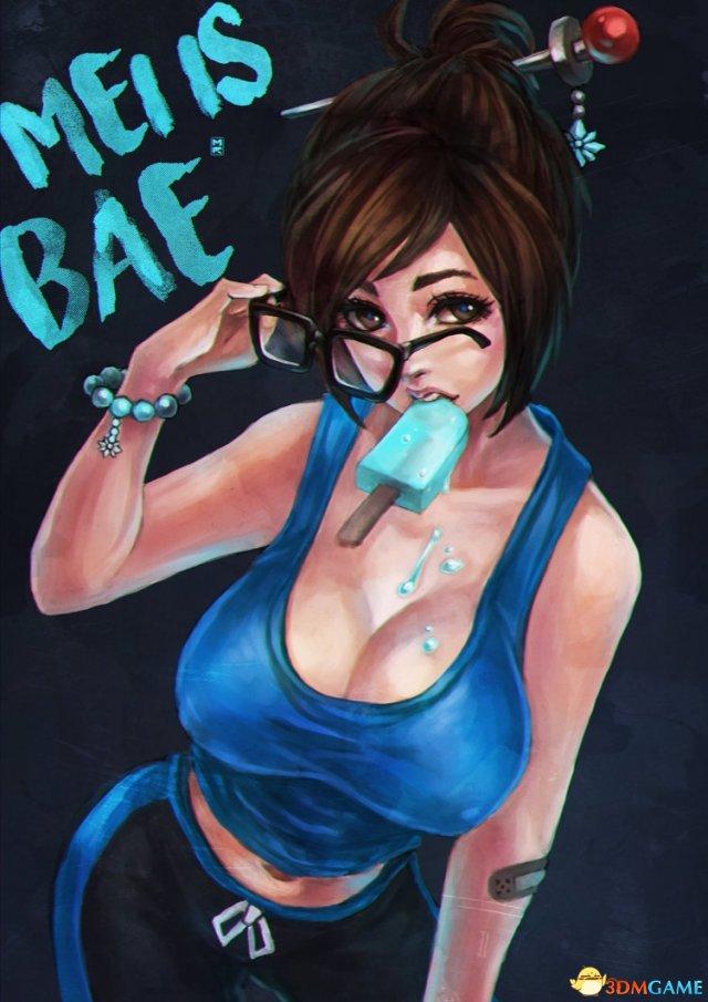 《守望先鋒》同人美圖欣賞 美女英雄露胸性感撩人