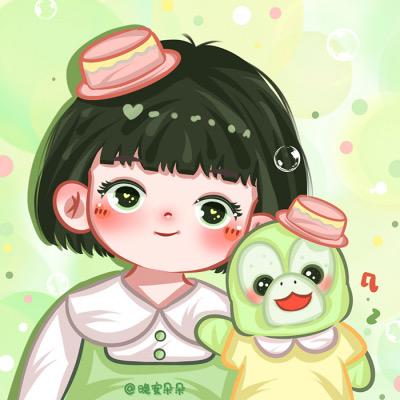 超可愛的卡通動(dòng)漫女生頭像、閨蜜頭像