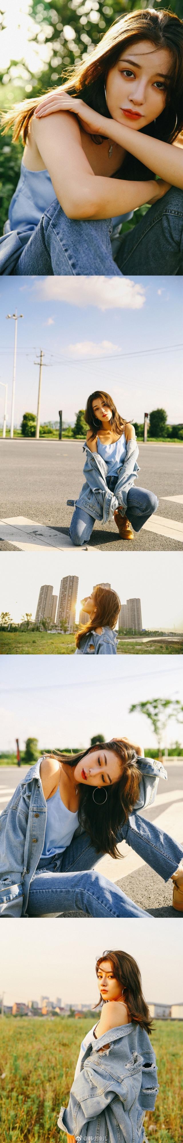 美女約拍 逆光超模出鏡
