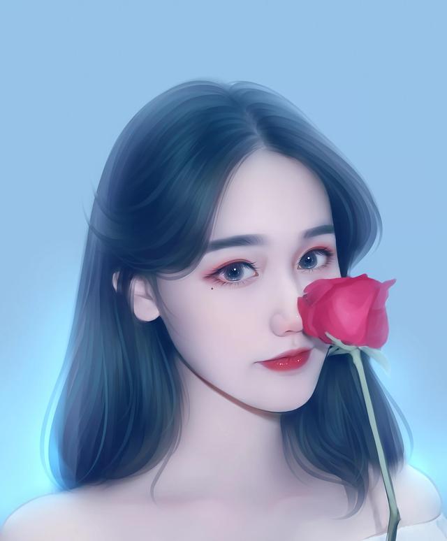 仙氣又干凈的氣質(zhì)型女生微信頭像 第一張愛了
