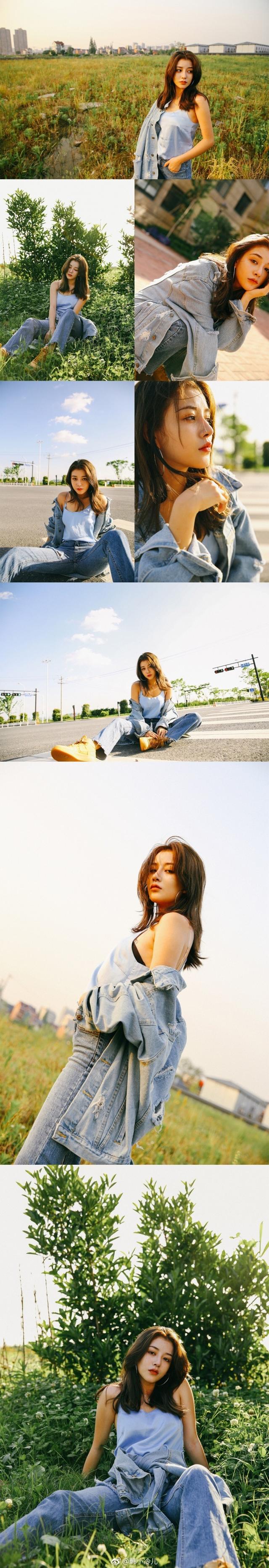美女約拍 逆光超模出鏡