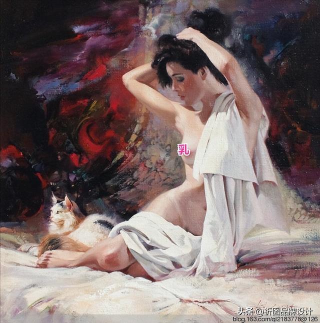 美國藝術家Howard.Rogers人體繪畫，自然又優美，含蓄又不失性感