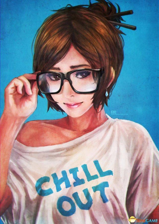 《守望先鋒》同人美圖欣賞 美女英雄露胸性感撩人