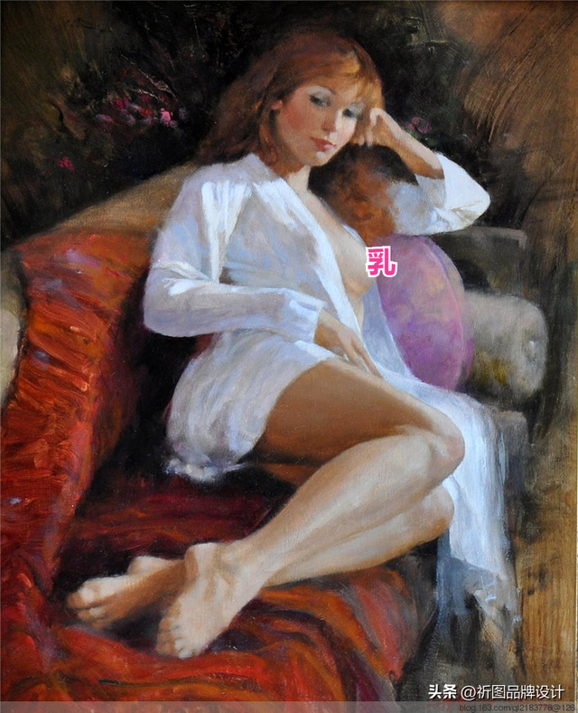 美國藝術家Howard.Rogers人體繪畫，自然又優美，含蓄又不失性感